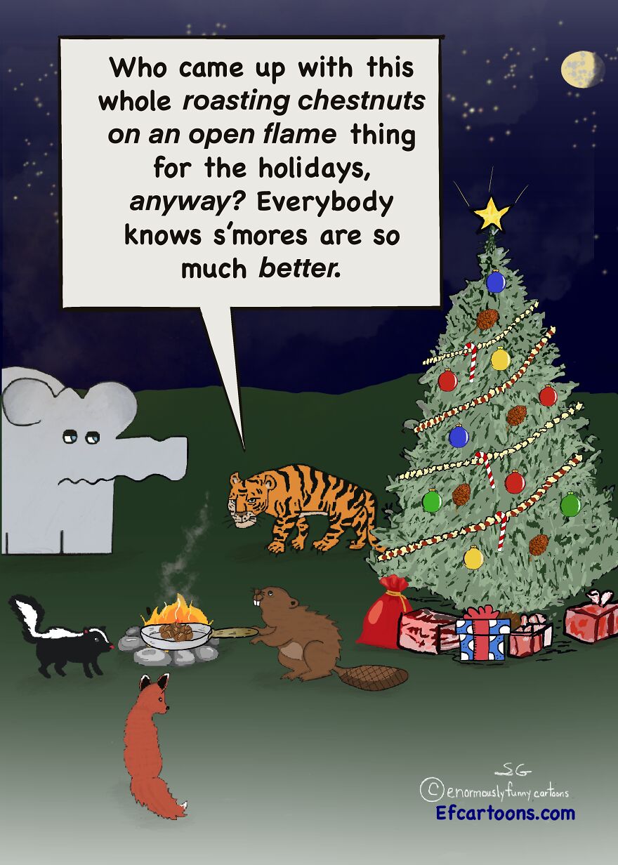 Happy Holidays From Enormously Funny Cartoons!