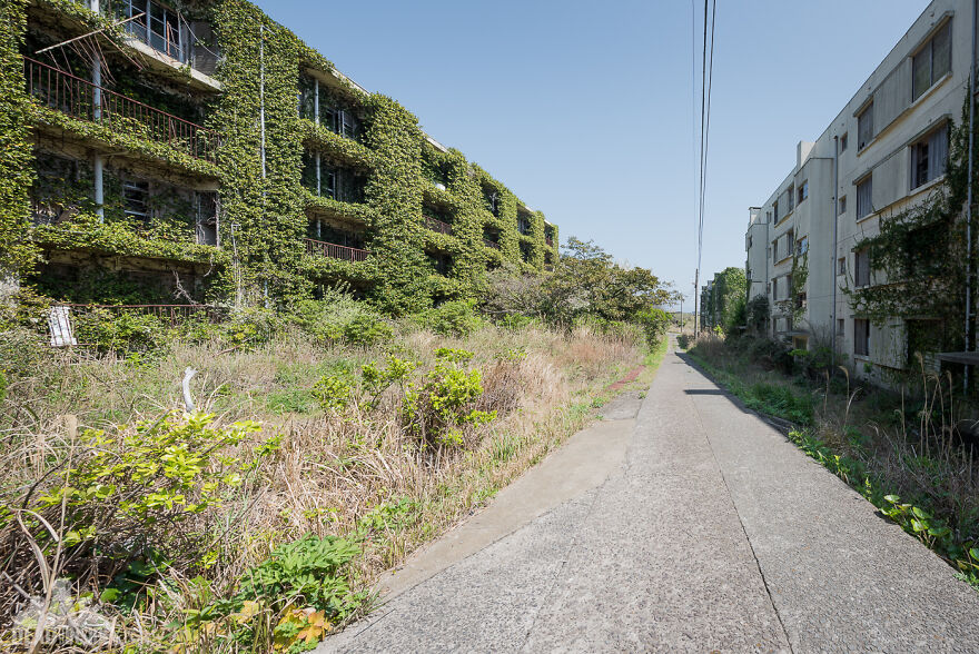 Arround Abandoned Ghost Island - Ikeshima, Japan
