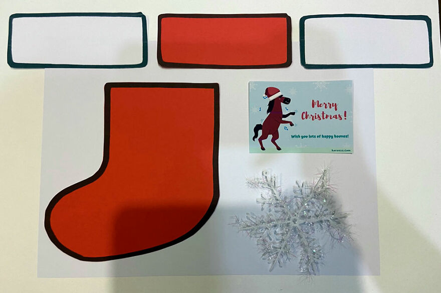 I Made A Christmas Card For Horse Enthusiasts I Made A Christmas Card For Horse Enthusiasts