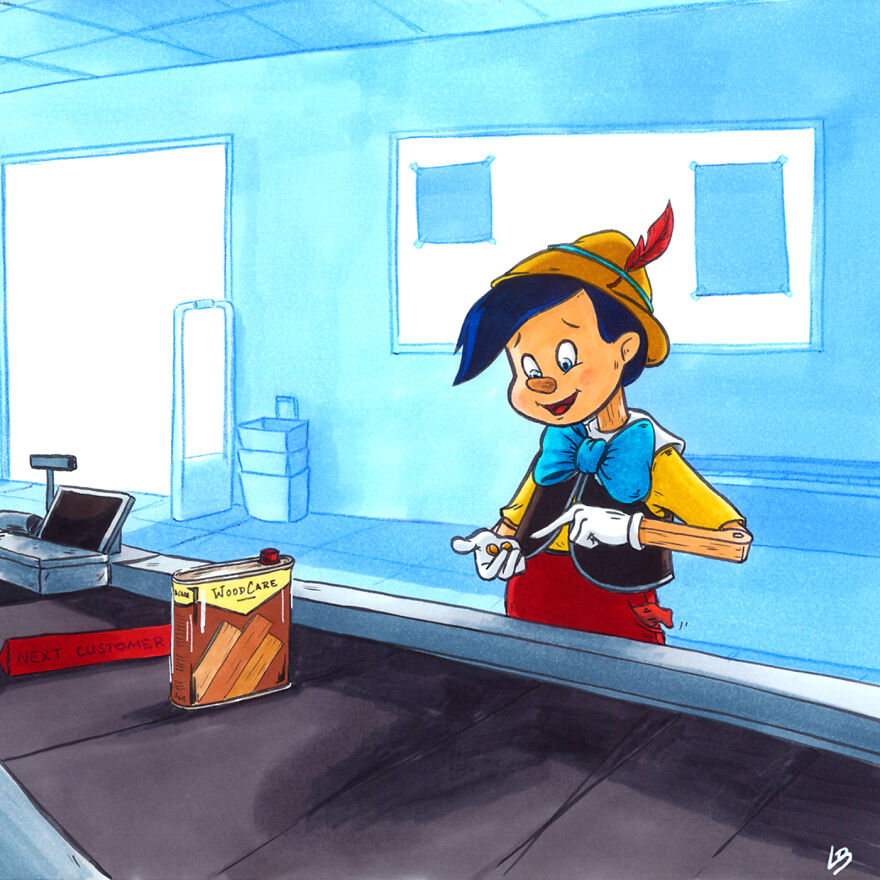 Pinocchio And Woodcare