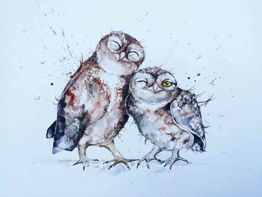 I Paint Animals In Quirky Yet Photographic Detail I Paint Animals In Quirky Yet Photographic Detail