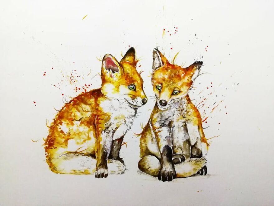 I Paint Animals In Quirky Yet Photographic Detail I Paint Animals In Quirky Yet Photographic Detail