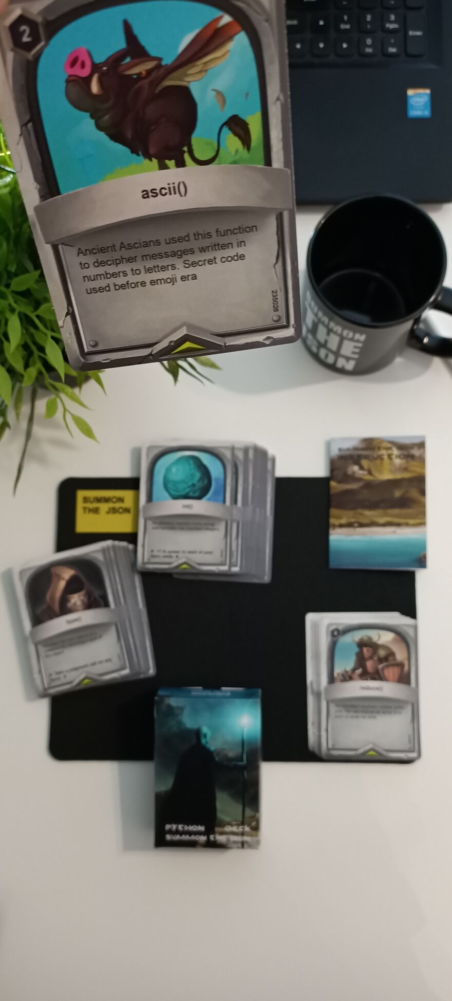 I've Created A Fantasy Programming Card Game