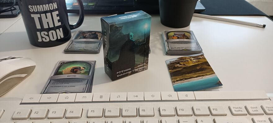 I've Created A Fantasy Programming Card Game