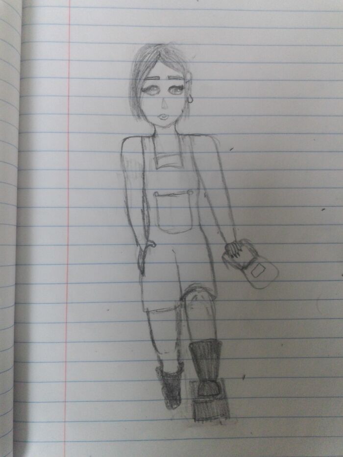 Just A Quick Sketch I Did During Class... Hope You Like It!