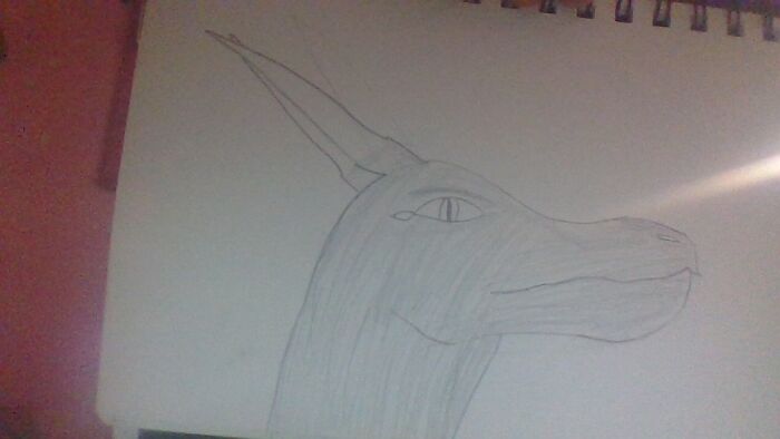 Darkstalker From Wings Of Fire ( I Can't Draw Very Well, Sorry)