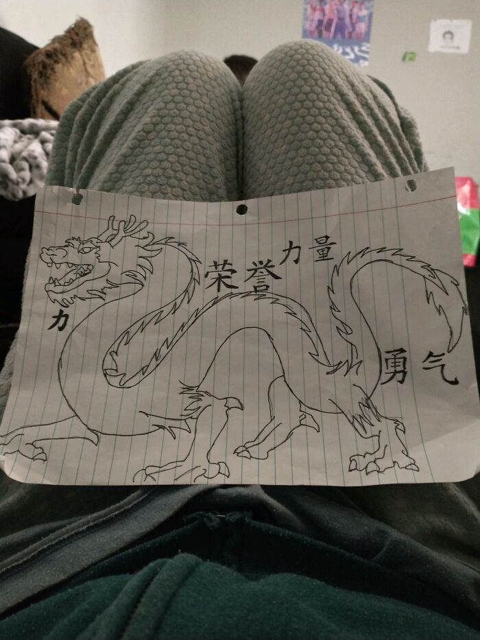 I'm 16 And Just Started Drawing Dragons. How Does He Look?