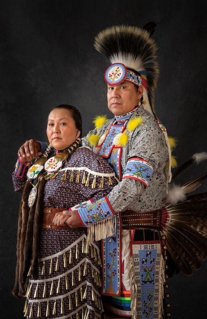 Marlene (To'dikozhi) And Jayme (Wahinkpe Wakan), Navajo And Lakota