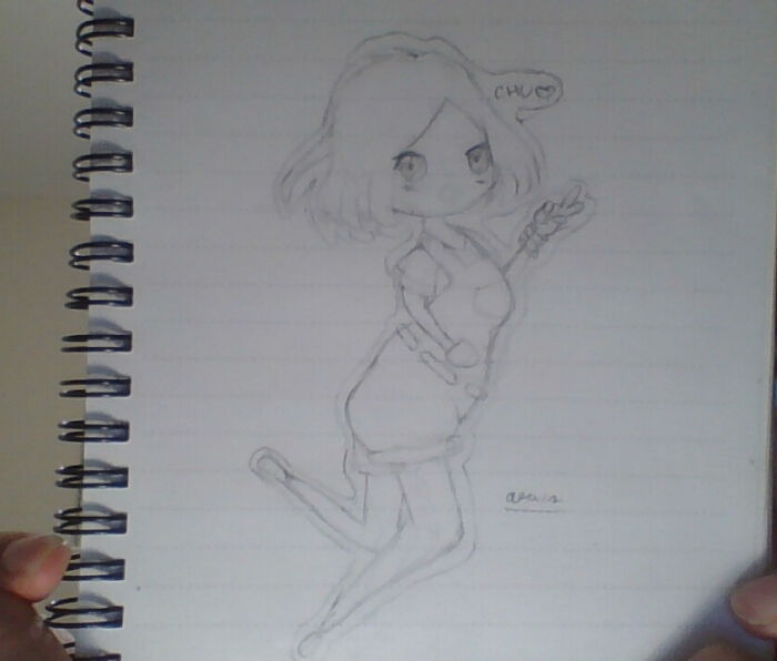 My First Chibi Person Drawing. Pretty Proud