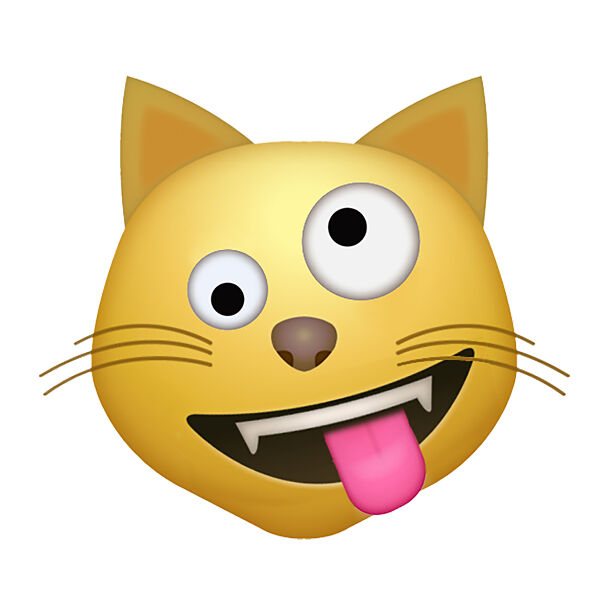 Drunken Cat Emoji 😹
