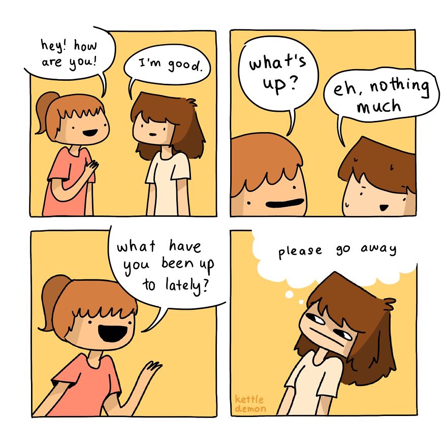 20 Comics About Not Liking People And Bad Decisions