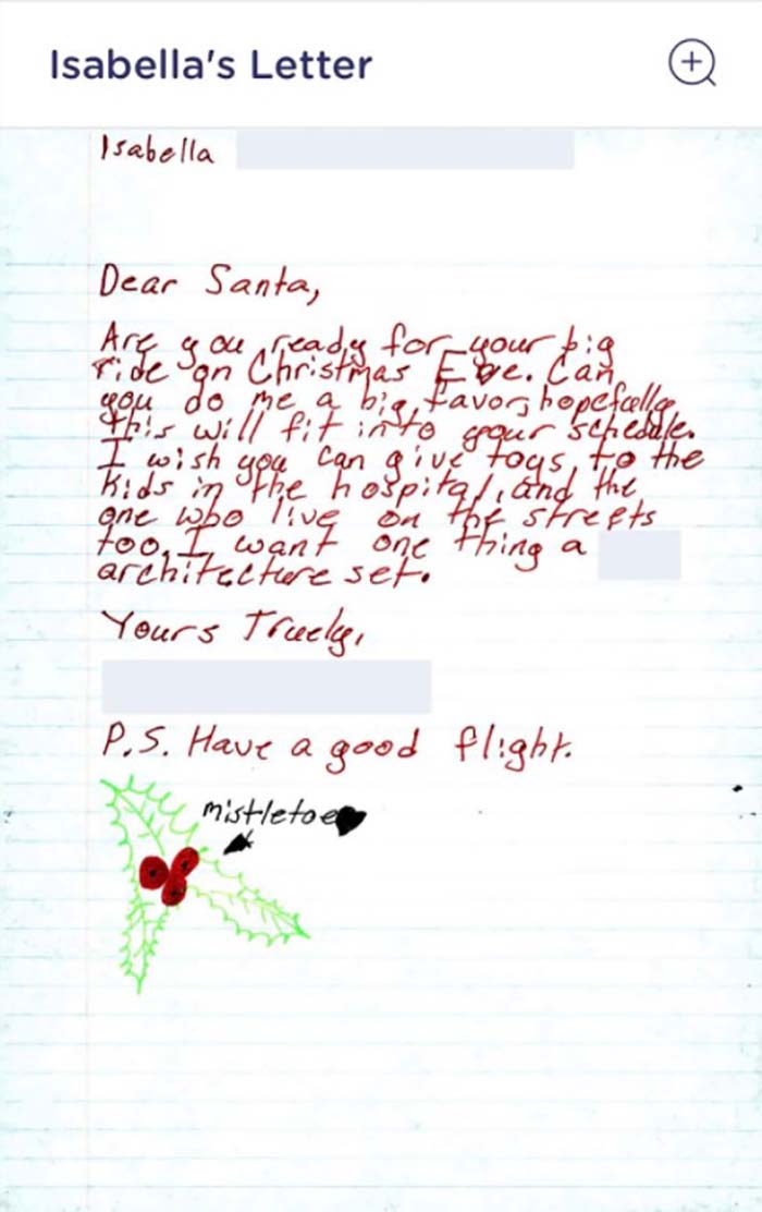 This Holiday Season, USPS Lets People "Adopt" A Letter Written To Santa To Fulfill A Kid's Christmas Wish