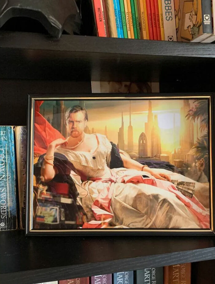 Husband Secretly Changes Framed Photos At Home To 'Star Wars' Art, Wife Doesn't Notice