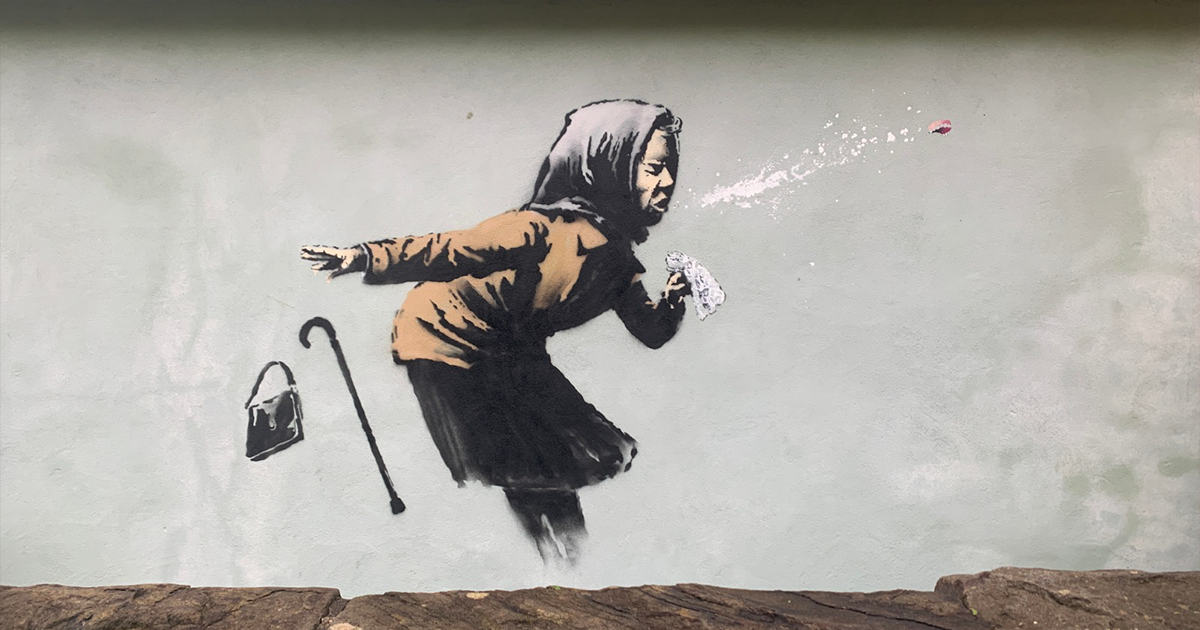 Banksy Ends 2020 With A COVID-19 Message In Bristol, England - Vimarsana News