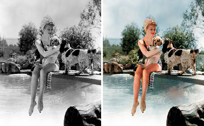 I Colorized 30 Celebrities From The Golden Age Of Hollywood Using AI And It Took A Few Seconds