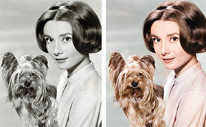 I Used AI To Colorize The Hollywood Stars Of The Golden Age (30 Pics)