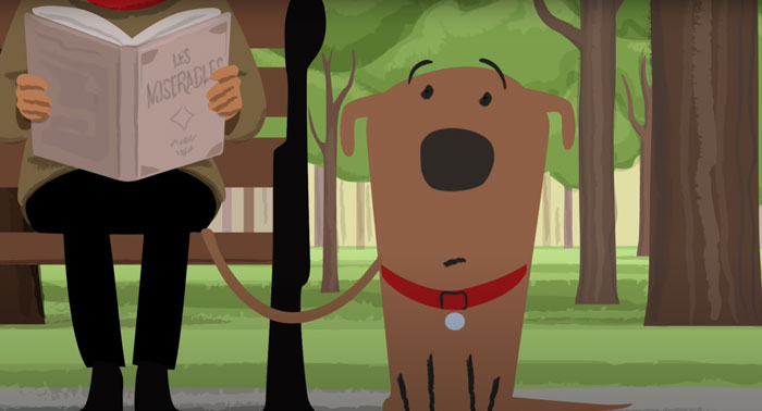 Adorable Short Animation Shows How A Furry Friend Can Help Get Through Tough Times