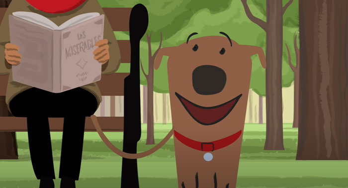 Adorable Short Animation Shows How A Furry Friend Can Help Get Through Tough Times