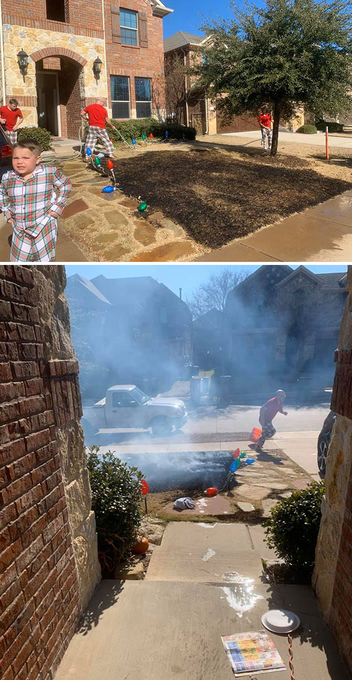 12-Year-Old Set His Lawn On Fire After Getting Magnifying Glass For Christmas