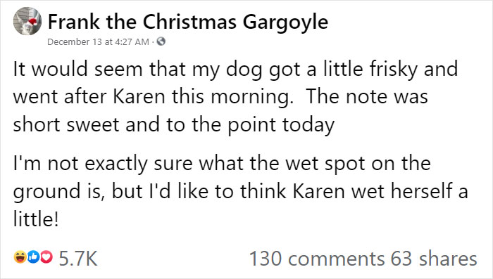 "Karen" Keeps Leaving Notes Complaining About Woman's Decorations, Woman Responds By Adding Even More