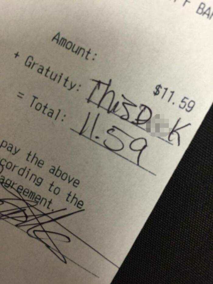 The Guy Who Left This Receipt