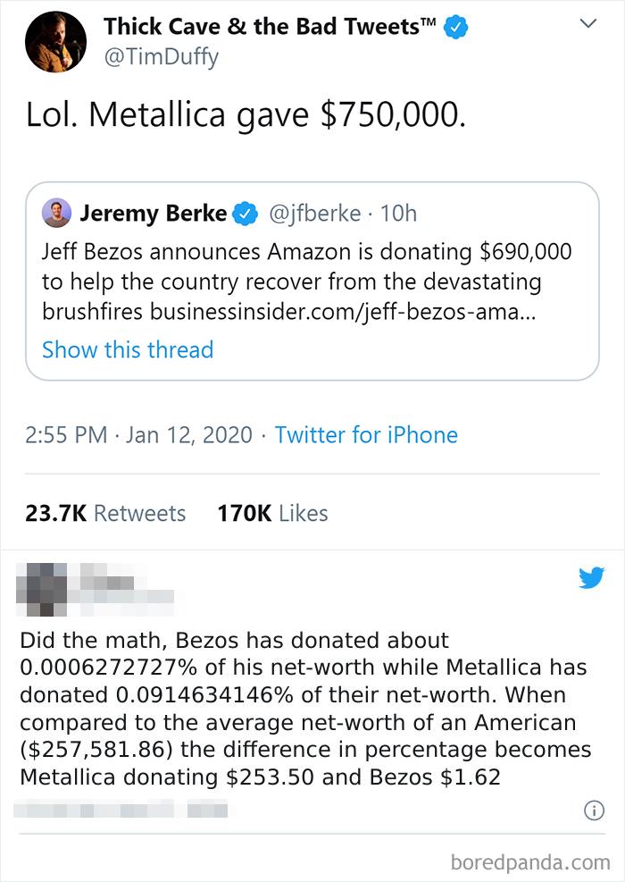 Bezos vs. Metallica