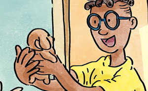 Este cómic llamado "La elección" muestra 2 resultados distintos tras elegir tener perro o no