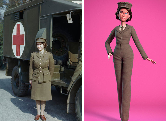 Designers Created 7 Barbie Dolls Based On Queen Elizabeth II’s Achievements (7 Pics)