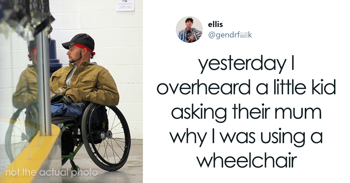 Guy With A Disability Tweets A Story Of How This One Mom Handled Her Curious Kid Asking Why He Was In A Wheelchair, Receives 788K Likes On Twitter - Vimarsana News