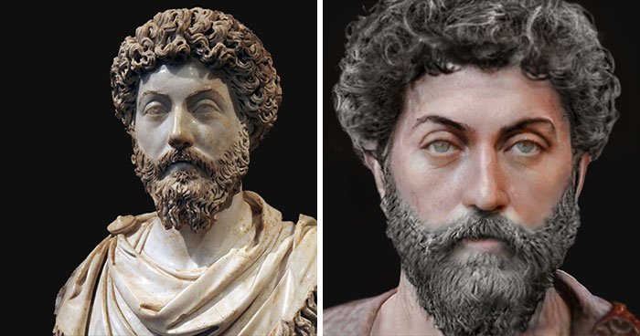 Roman Emperor And Philosopher Marcus Aurelius