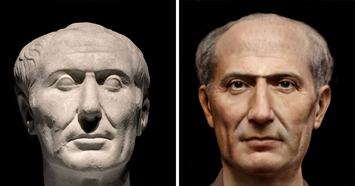 Roman General And Statesman Julius Caesar