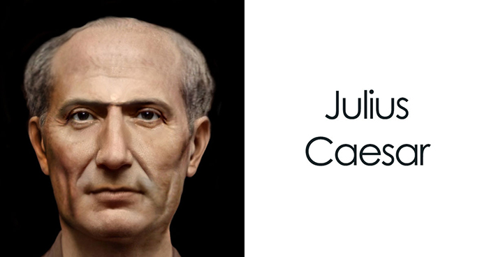 Guy Uses Modern Software To Restore The Faces Of Julius Caesar And 23 Other People From Ancient History