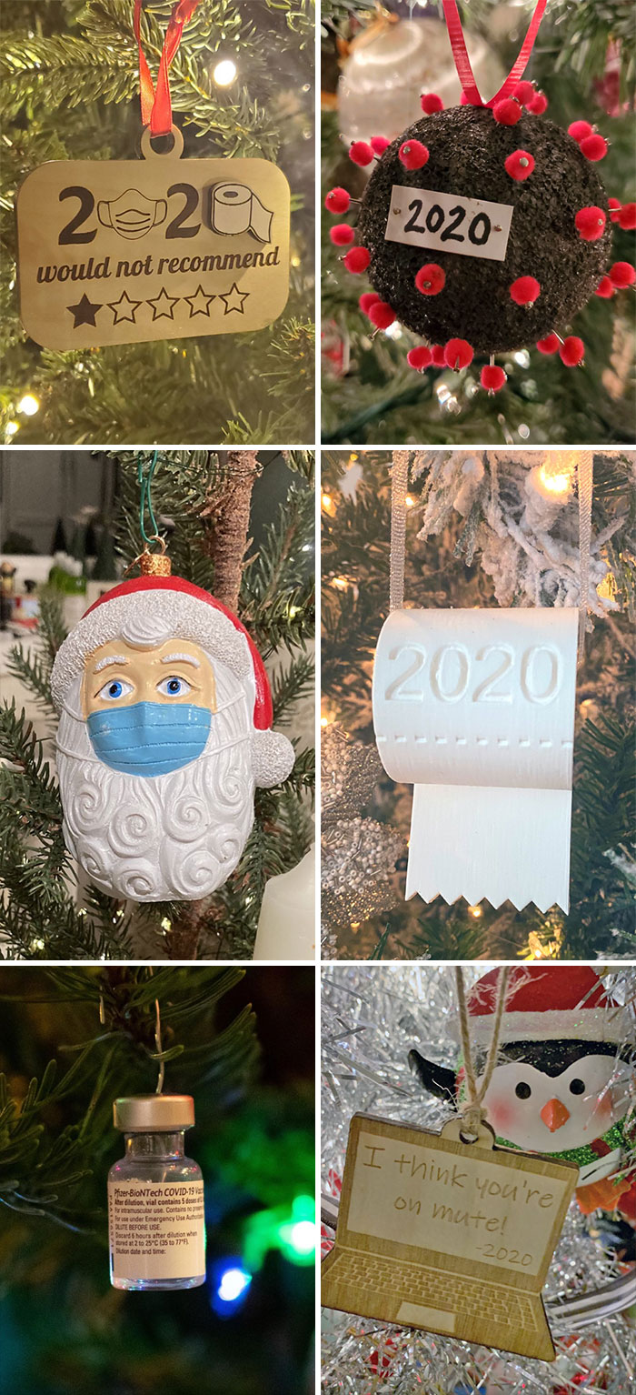 Creative 2020 Christmas Ornaments