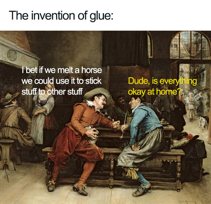 The Invention Of Glue
