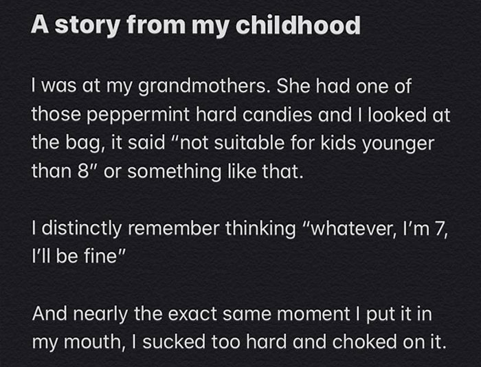 A Story From My Childhood