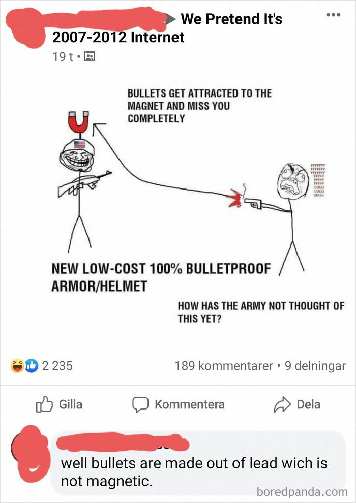 Bulletproof Comment