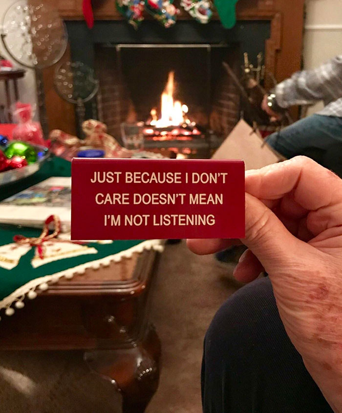 Extremely Appropriate Xmas Gift My Grandfather Received