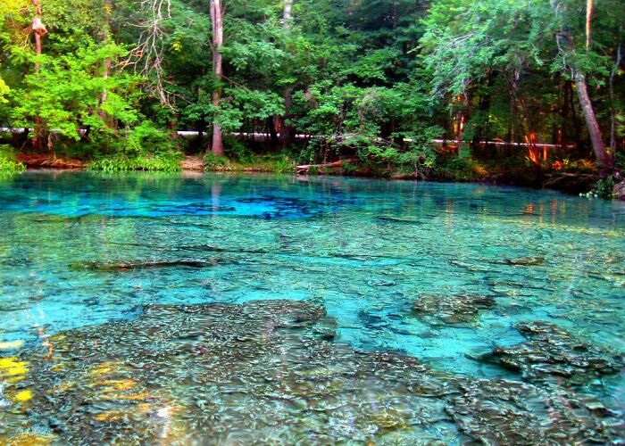 I'm At Work, And This Is Just A Few Miles Down The Road-Ginnie Springs, Florida