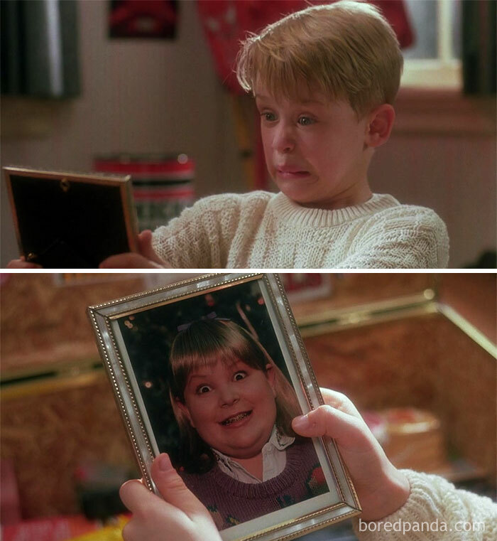 In Home Alone, Buzz's Girlfriend Is Actually A Boy In A Wig. The Director Thought The Joke Would Be Too Cruel For A Real Girl