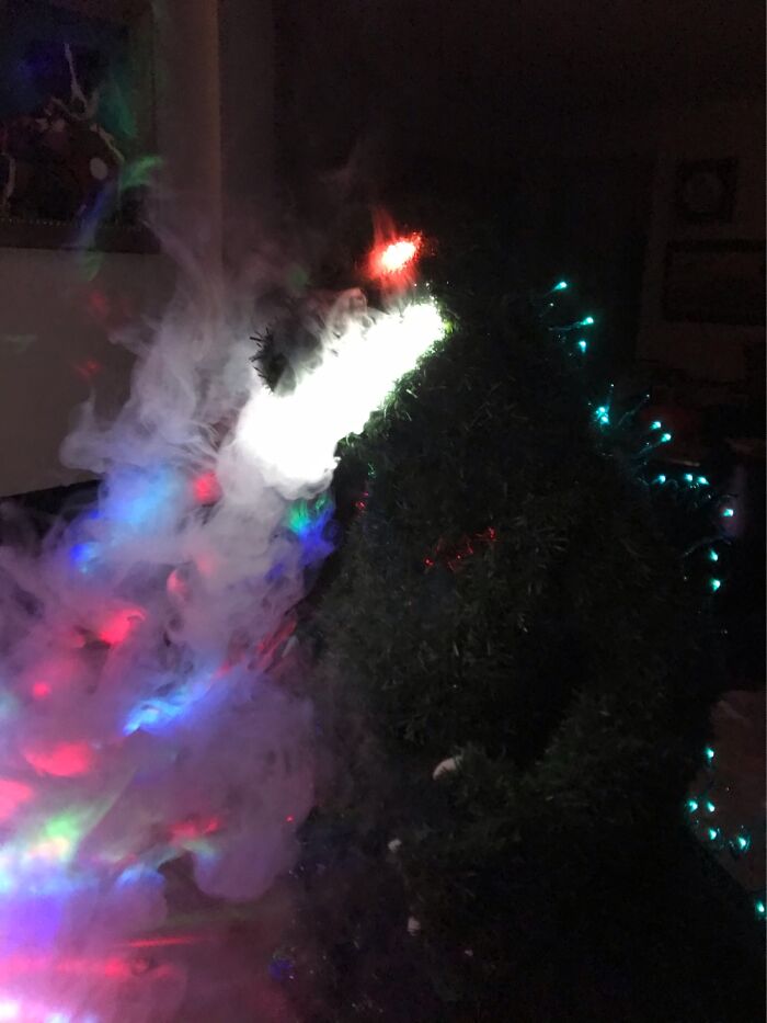 Godzilla Christmas Tree With Atomic Breath Godzilla Christmas Tree With Atomic Breath