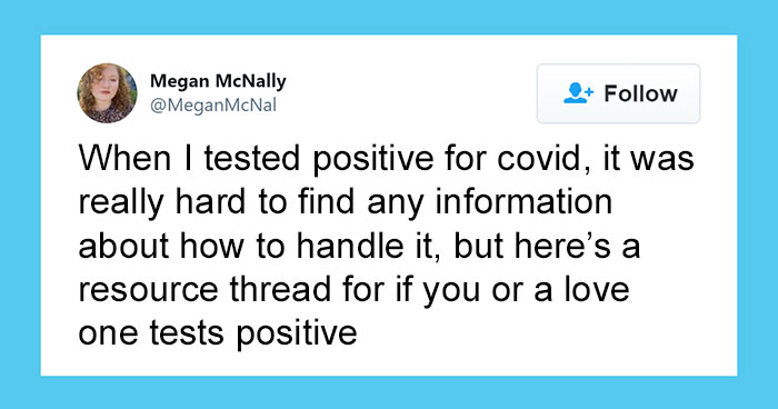 Woman Shares Advice On Handling Covid-19 Once You Get It, And Her Thread Goes Viral