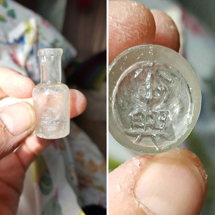 Chinese Opium Bottle Found Near Old Railroad