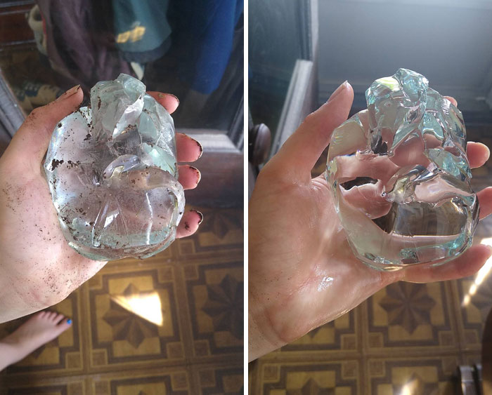 I Found What Appears To Be A Glass Heart Digging In My Garden