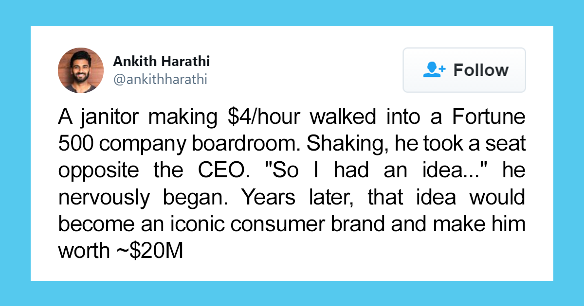Guy Tweets Story Of Richard Montañez, Former Janitor Who's Now A $20M Dollar Brand - Vimarsana News