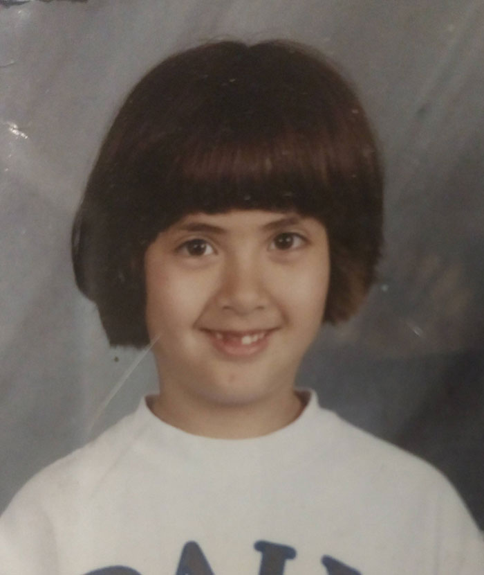 This School Photo Is What Finally Convinced My Mom To Stop Cutting My Hair At Home