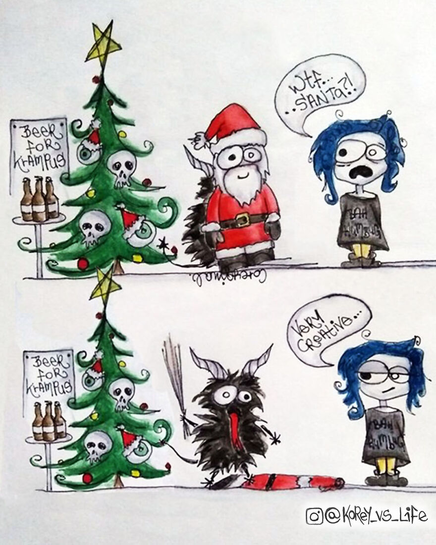 My Christmas Comics...i'm Not Too Much Of A Christmas Person