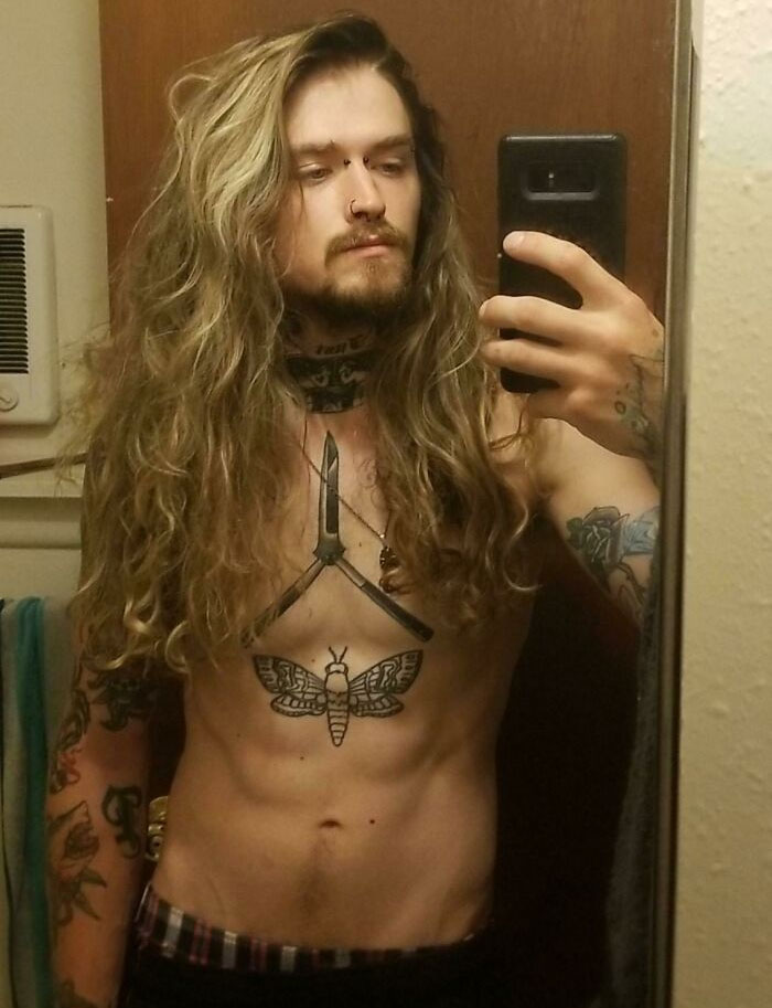 The Flow Seemed Extra Fierce Today, Thought I'd Share. No, I Never Wear A Shirt
