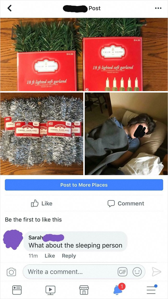 My Mom Accidentally Included A Picture Of Me Sleeping In An Ad She Posted
