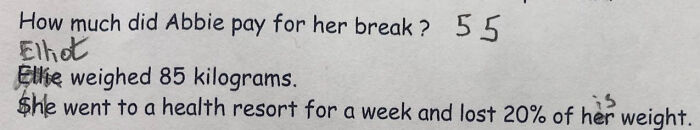 Parents Share How They 'Fixed' Sexist Task From Their Kid's Math Homework
