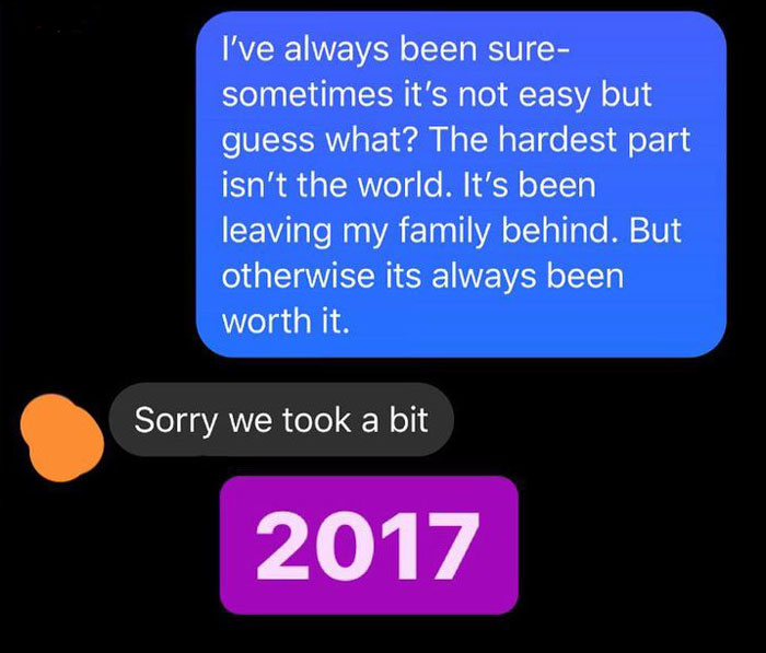 Queer Person Shares Family Texts Over A Period Of 12 Years To Show How People Change
